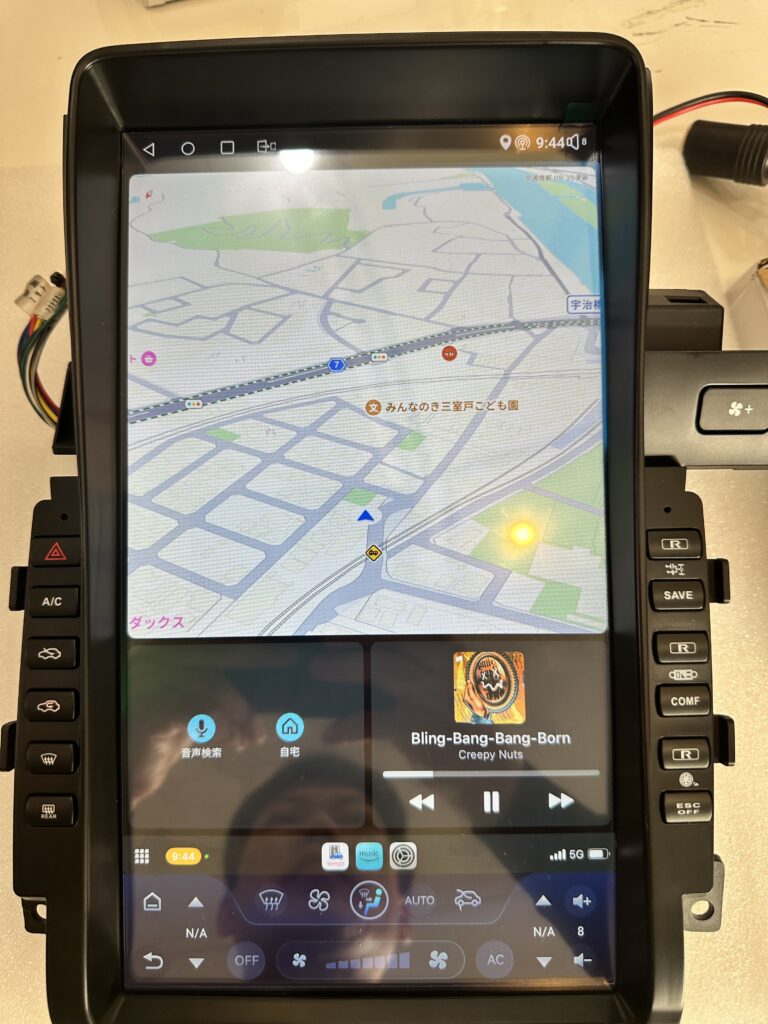 Carplay
Androidaudio機能も搭載してます